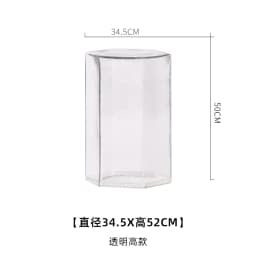 Nordic Light Luxury Glass Coffee Table Living Room Simple Modern Small Apartment Bedside Coffee Table Decoration Ornaments