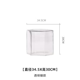 Nordic Light Luxury Glass Coffee Table Living Room Simple Modern Small Apartment Bedside Coffee Table Decoration Ornaments