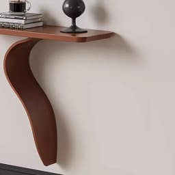Wabi Sabi Design Console Table Rustic Minimalist Elegant Curved Console Table For Hallway Entrance Woonkamer Tafel Furniture