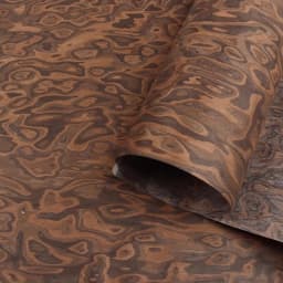 ALPI New Burl Wood Veneer Sheets Artistic Wood Patterns for Furniture Cabinet Doors Interiors Panel L: 2.5Meterx58cm T:0.3/0.5mm