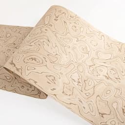 ALPI New Burl Wood Veneer Sheets Artistic Wood Patterns for Furniture Cabinet Doors Interiors Panel L: 2.5Meterx58cm T:0.3/0.5mm