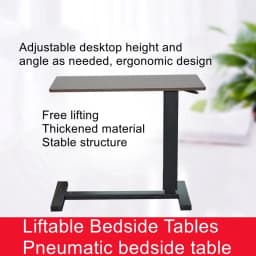Lift removable bedside table home laptop table bedroom bedside table lazy person lift table computer table