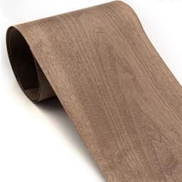 Natural Black Walnut Wood Veneer Sheets L: 2.5metersx150x0.5mm for Furniture Speaker Decor Panels Solid Wood Veneer