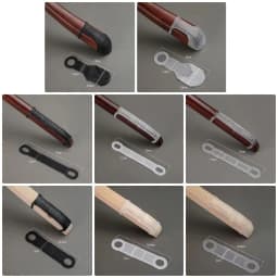 100Pcs Clothing Hanging Accessories Clothes Hanger Anti-slip Pad Pad Mat Windproof Hanger Strip Transparent Elastic