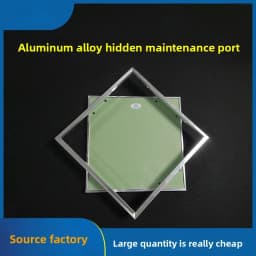 1Piece White Black Grey Painted Square Access Panel Inspection Door Soffit Wall Mount Cam Magnet Latch