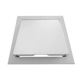1Piece White Black Grey Painted Square Access Panel Inspection Door Soffit Wall Mount Cam Magnet Latch