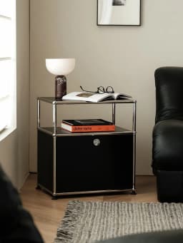 Stainless Steel Metal Nightstands Storage Cabinets Living Room Cabinets Bedroom Furniture