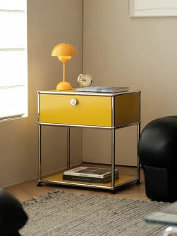 Stainless Steel Metal Nightstands Storage Cabinets Living Room Cabinets Bedroom Furniture