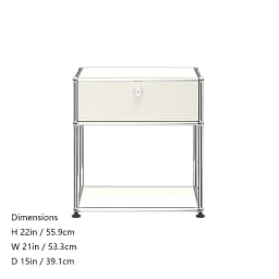 Stainless Steel Metal Nightstands Storage Cabinets Living Room Cabinets Bedroom Furniture