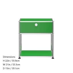 Stainless Steel Metal Nightstands Storage Cabinets Living Room Cabinets Bedroom Furniture