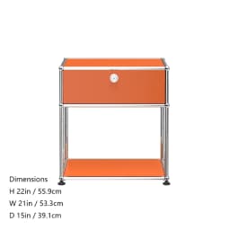 Stainless Steel Metal Nightstands Storage Cabinets Living Room Cabinets Bedroom Furniture