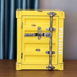 Design Nightstands Portable Luxury Industrial Style Container Cabinet Iron Art Aesthetic Living Room Creative Ornaments