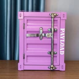 Design Nightstands Portable Luxury Industrial Style Container Cabinet Iron Art Aesthetic Living Room Creative Ornaments