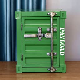 Design Nightstands Portable Luxury Industrial Style Container Cabinet Iron Art Aesthetic Living Room Creative Ornaments