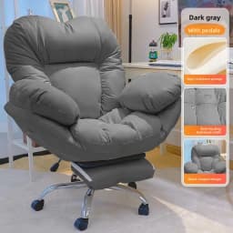 Restaurant Furniture Computer Chair Lazy Sofa, Chair Home Comfortable, Sedentary Study Backrest Bedroom Office Chair Living Room