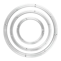 14-100CM Diameter Aluminium Alloy Spinning Lazy Susan Organizer Turntable Hardware for Table
