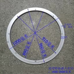14-100CM Diameter Aluminium Alloy Spinning Lazy Susan Organizer Turntable Hardware for Table