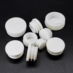 5~100Pcs 13mm~114mm White Round Plastic Blanking End Caps Chair Legs Tube Pipe Inserts Plug Bung Dust Cover Furniture Parts