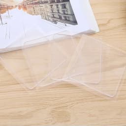 4PCS Anti-Vibration Silicone Pad Non-Slip Mat for Washing Machine Transparent Multifunctional Home Bathroom Portable Place Mats