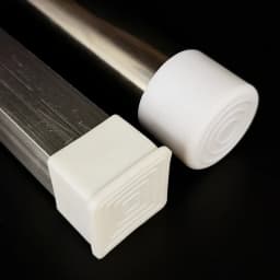 10mm-50mm Round White End Cap Silicone Rubber Blanking Stopper Cover