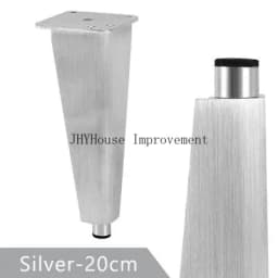 Aluminum Alloy Furniture Hardware Legs Adjustable Anti-rust Bathroom Cabinet Feet Sofa Coffee Table TV Cabinet Support Feet