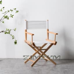Solid Wood Chair Foldable Bar Counter Leisure Chair Outdoor Backrest Office Makeup Fishing Outdoor Garden Armchairs