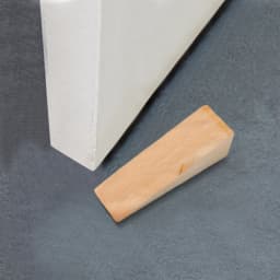 10 Pcs Wooden Wedge Doorstop Block Stopper Floor Mat Wedges Solid Doorstops Chock Wooden Wedge Door Blockerurity