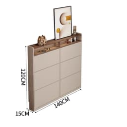 Narrow Vertical Shoe Rack Ultra Thin Luxury Entrance Hall Cabinet Modern White Armadi Da Soggiorno Multifunction Furniture