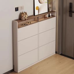 Narrow Vertical Shoe Rack Ultra Thin Luxury Entrance Hall Cabinet Modern White Armadi Da Soggiorno Multifunction Furniture