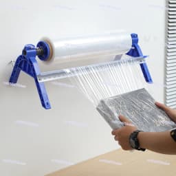 Winding Film Baler Manual Bracket Plastic Wrap Winding Film Machine Shelf Cutter Commercial Film Artifact