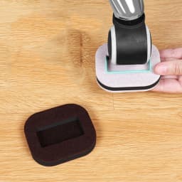 5pcs Office Chair Wheel Stopper Furniture Parts Caster Cup Prevents Scratches Wood Floor Carpet for Roller Feet Anti-slip Mat