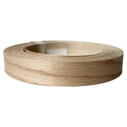 Non-preglued Oak/Walnut/Birch/Cherry Edge Banding, Real Wood Veneer Edging, Natural Veneer Strips for Plywood and Furniture