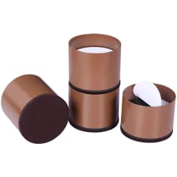 2/4 PCS Upgrade Solid Steel Bed Risers Furniture Raisers Heavy Duty Square Round Bed Lifts Desk Table Chair Sofa Feet Risers