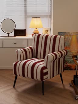 Single Sofa Chair Retro Single French Style in The Living Room Bedroom Study Backrest Sofa Chair Leisure Chair