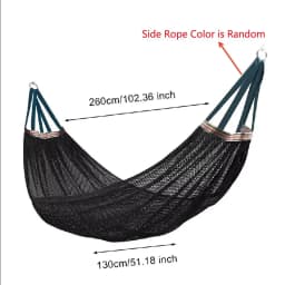 Portable Mesh Hammock Breathable Cooling Ice Silk Hanging Bed Large Load-bearing Anti-rollover Outdoor Camping Swing Balcony