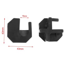 8Pcs Camping Chair Connectors Folding Chair Repair Accessories Replace Parts Camping Chair Attachment for Fishing Lawn Garden