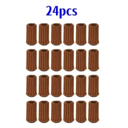 24PCS Chair Leg Socks High Elastic Chair Leg Floor Protectors with Anti-Slip PadsThick Chair Leg Caps Furniture Pads Covers Set