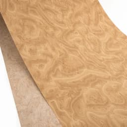 58x250cm Alpi Elm Burl Reconstituted Veneer, Restoration of Furniture and Tabletops, Engineered Artificial Wood Veneer Sheets