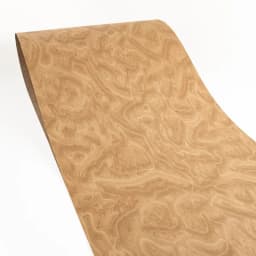 58x250cm Alpi Elm Burl Reconstituted Veneer, Restoration of Furniture and Tabletops, Engineered Artificial Wood Veneer Sheets