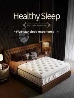 Luxury Mattress Bed 5 Star Hotel 11" Individually Wrapped Inner Spring Latex Mattress King Size Bed Mattress