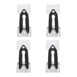 1/4pcs Sectional Sofa Seat Connector Alligator Clip Furniture Joint Snap Couch Tension Clamps Hardware Bracket