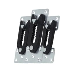 1/4pcs Sectional Sofa Seat Connector Alligator Clip Furniture Joint Snap Couch Tension Clamps Hardware Bracket