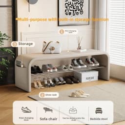 Shoe Changing Stool, Door, Household, Entrance, Entrance, Light Luxury, High-end Sense, Long Sofa