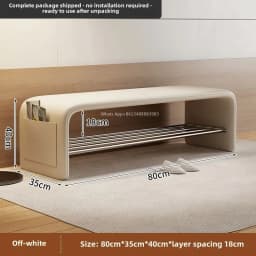 Shoe Changing Stool, Door, Household, Entrance, Entrance, Light Luxury, High-end Sense, Long Sofa