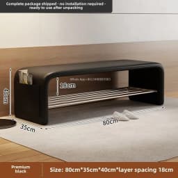 Shoe Changing Stool, Door, Household, Entrance, Entrance, Light Luxury, High-end Sense, Long Sofa