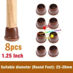 Table Chair Leg Protector Covers Thick Rubber Furniture Pads Floor Protectors Household No Scratches Reduce Noice Feet Caps Tool