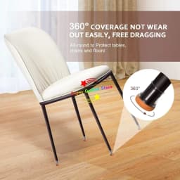 Table Chair Leg Protector Covers Thick Rubber Furniture Pads Floor Protectors Household No Scratches Reduce Noice Feet Caps Tool