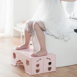 Bathroom Foldable Toilet Stool Portable PP Squatty Potty Kids 7 Inches Thickened Non-Slip Step Stool For Bathroom Accessories