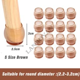 16pcs Upgraded silicone chair legs floor protectors Non-Slip Feet Pads For furniture Table Legs Sock Cover Felt Floor Protection