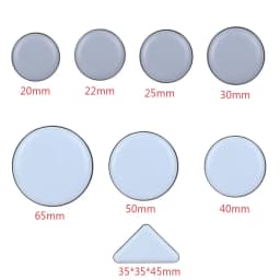 4pcs Self-Adhesive Furniture Leg Slider Pads Anti-abrasion Floor Protector Easy Move Heavy Table Sofa Slider Mat Chair Fittings